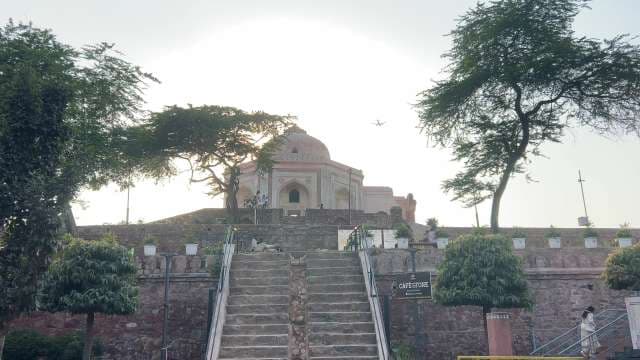 Sunset View at Muhammad Quli Khan Tomb in Mehrauli Archaeological Park, Delhi