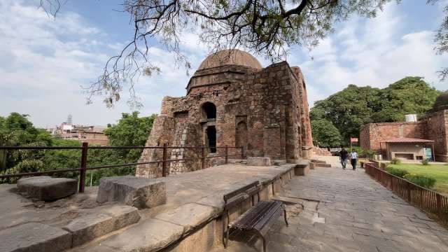 Ancient Domed Tomb at Lodhi Gardens, New Delhi