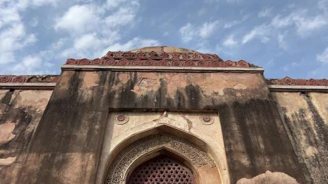 Carved Elegance: The Beauty of a Mughal Doorway