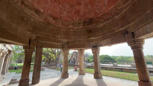Carved Splendor at the Qutub Pavilion