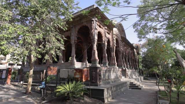 Exploring Historic Red Sandstone Temple Architecture in India