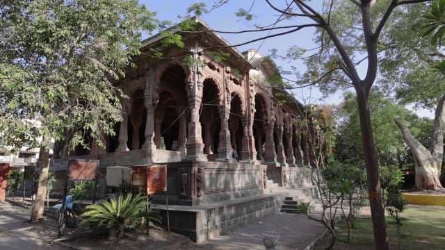 Majestic Sidi Saiyyed Mosque in Ahmedabad, India