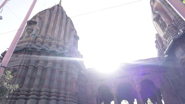 Sunlight Illuminates Ancient Hindu Temple Architecture