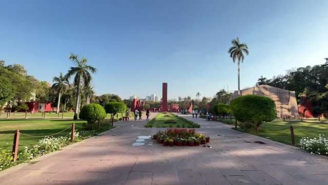 Exploring Jantar Mantar Observatory in New Delhi, India