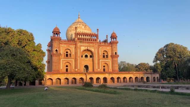 Safdarjung Tomb at Sunset in New Delhi India