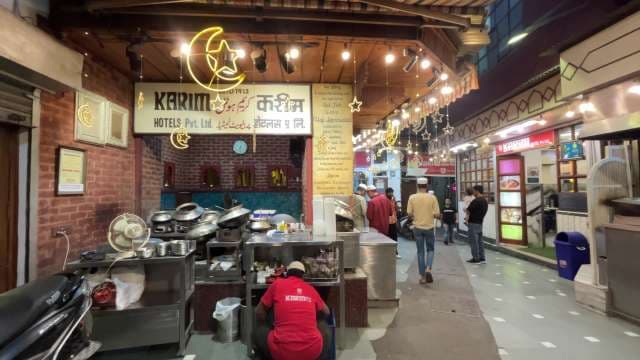 Inside the Famous Karim's Mughlai Restaurant in Old Delhi