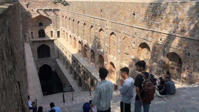 Exploring the Historic Agrasen Ki Baoli Stepwell in Delhi