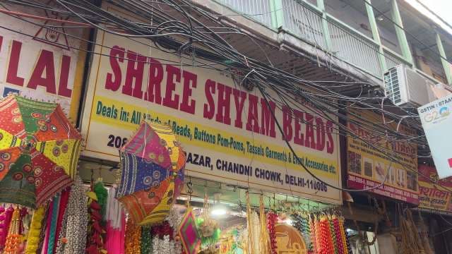 Shree Shyam Beads Shop in Chandni Chowk Delhi