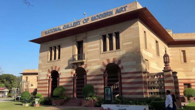 National Gallery of Modern Art Building in New Delhi
