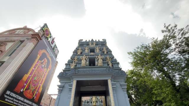 Majestic Entrance of Tirumala Venkateswara Temple in Tirupati