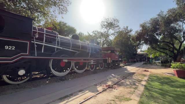Historic Steam Locomotive Display at National Rail Museum