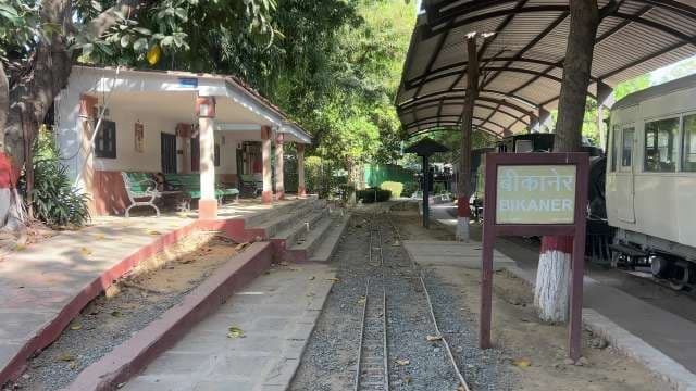 Miniature Railway Exhibit at Bikaner Heritage Station
