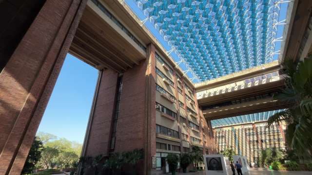 Modern Architecture at India Habitat Centre New Delhi