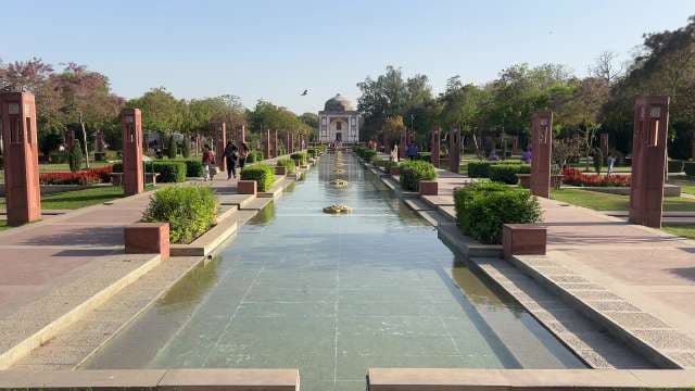 Beautiful Garden View at Sunder Nursery, New Delhi
