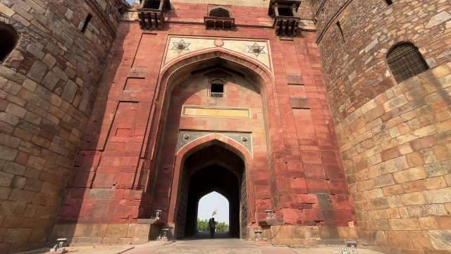 Editorial Use Only! Majestic Entrance of Delhi’s Iconic Red Fort Unveiled