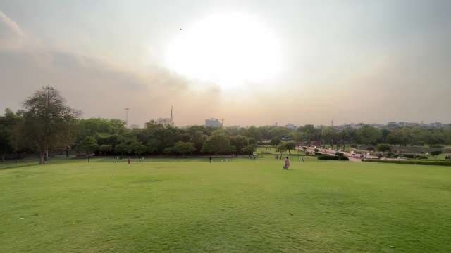 Sunset Over Lodhi Garden: Serene Park Views in Delhi
