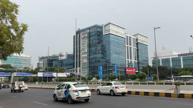 Modern Skyline of DLF Cyber City Gurgaon