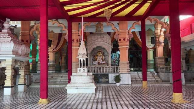 Majestic Interior of Shirdi Sai Baba Temple in Rajkot