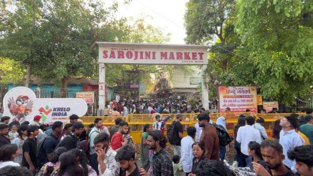 Bustling Day at Sarojini Nagar Market, Delhi