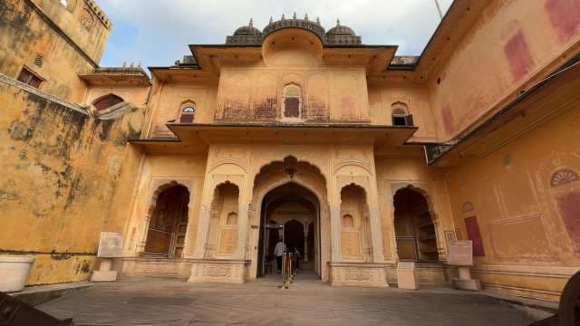 Exploring the Historic Entrance of Amer Fort Jaipur