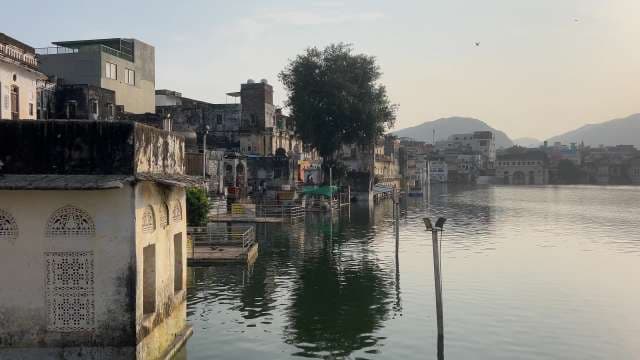 Tranquil Morning by the Lakeside in Udaipur