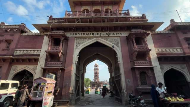 Exploring Sardar Market and Ghanta Ghar in Jodhpur, India