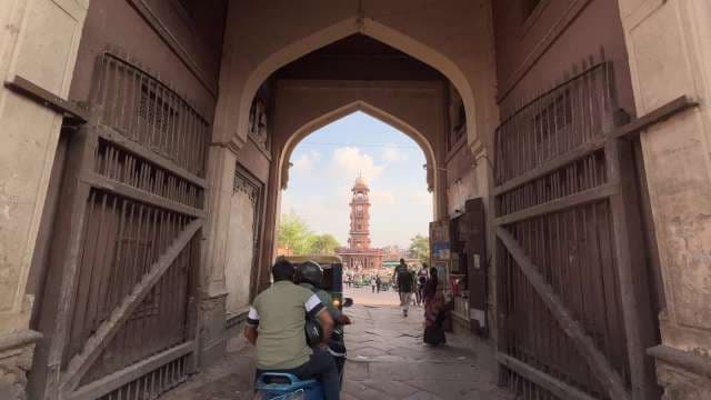 Exploring Ghanta Ghar Clock Tower in Jodhpur Market Gate