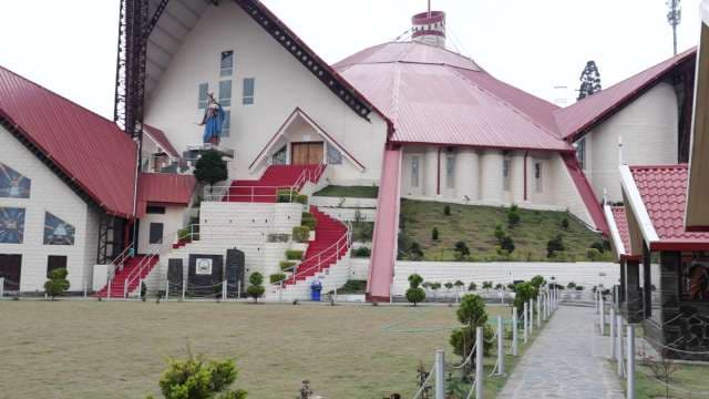 Modern Cathedral With Unique Architecture in Kohima