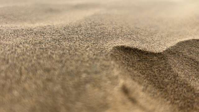 Mesmerizing Close-Up of Fine Sand Texture