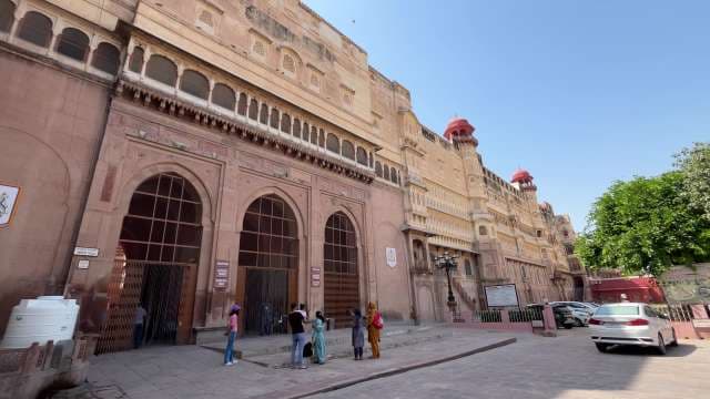 Majestic Facade of Junagarh Fort in Bikaner, Rajasthan