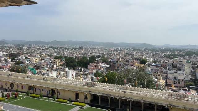 Panoramic View of Udaipur City From City Palace