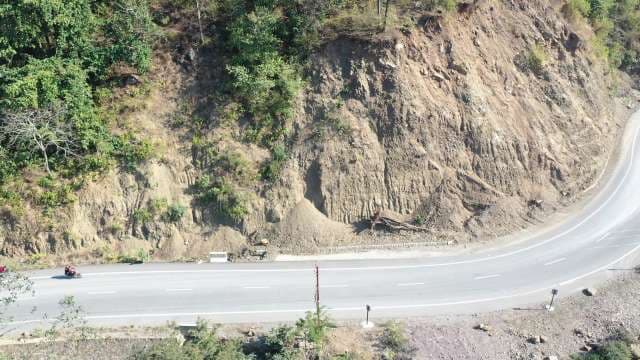 Thrilling Mountain Road Drive with Motorcycles