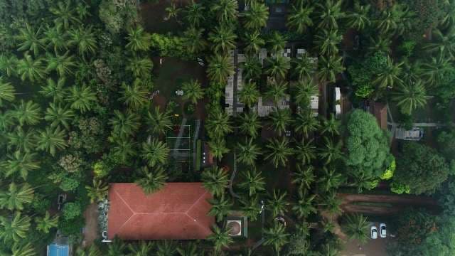 Aerial View of Luxury Resort in Bengaluru