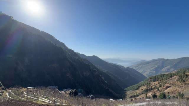 Himalayan Valley Narkanda Village