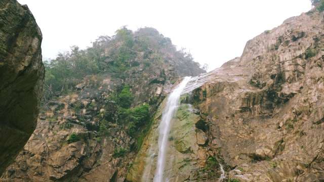 Majestic Rainbow Fall Cherrapunji