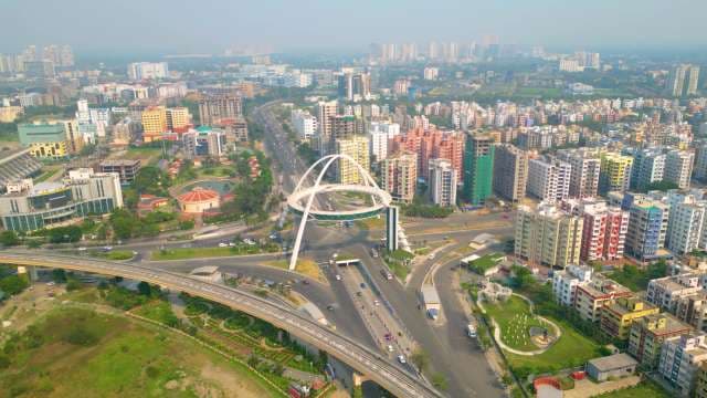 Modern Asian Cityscape: Urban Development and Architecture Overview