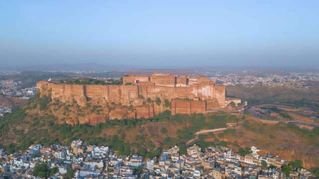 Majestic Mehrangarh Fort Overlooking the Blue City of Jodhpur