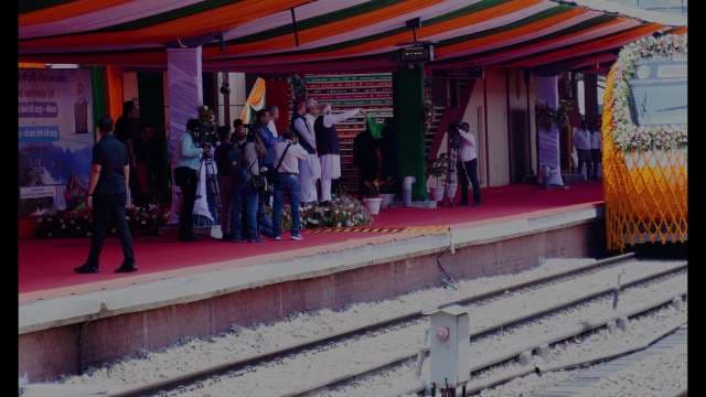 Prime Minister Narendra Modi Flags Off New Vande Bharat Express Train