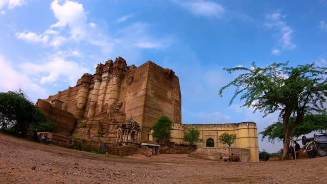 Majestic Mehrangarh Fort Landscape in Jodhpur India