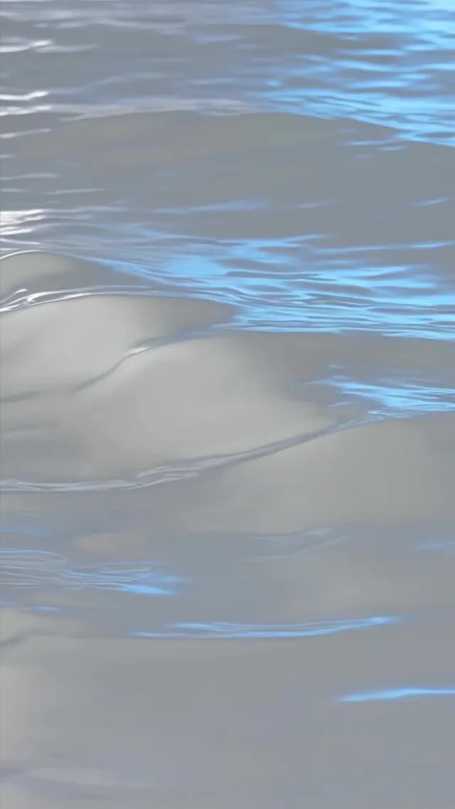 Serene Blue Water Ripples Abstract Vertical Background