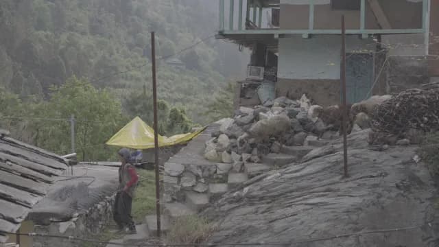 Traditional Lifestyle in a Remote Mountain Village at Tirthan Valley, Himachal Pradesh